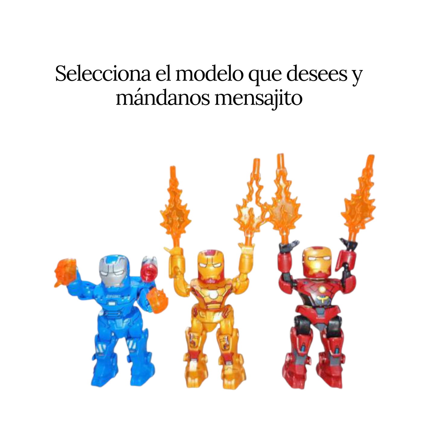 LEG IronMan megablock 100 (venta por 1 pieza)