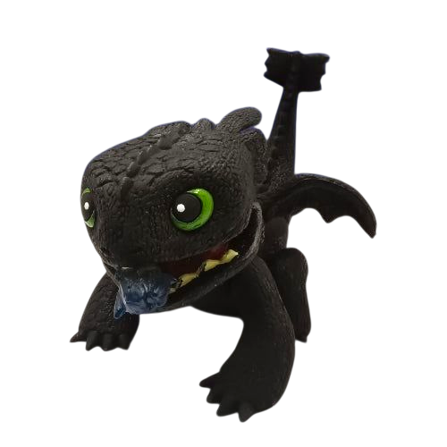 Furia Nocturna bebe fino c/luz / Como Entrenar a tu Dragón