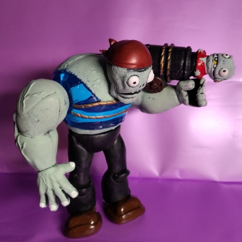 Zombiestein Pirata con cañon/ Planta vs Zombies