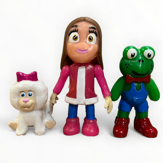 SET Rana y Lara con luz