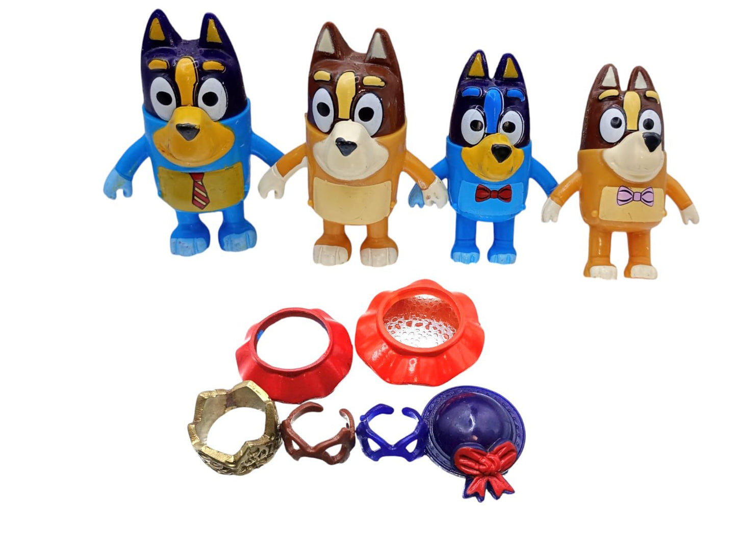 SET BLUEY FAMILIA CON ACCESORIOS