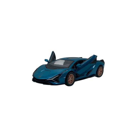 Lamborghini Sián Azul - Mediano
