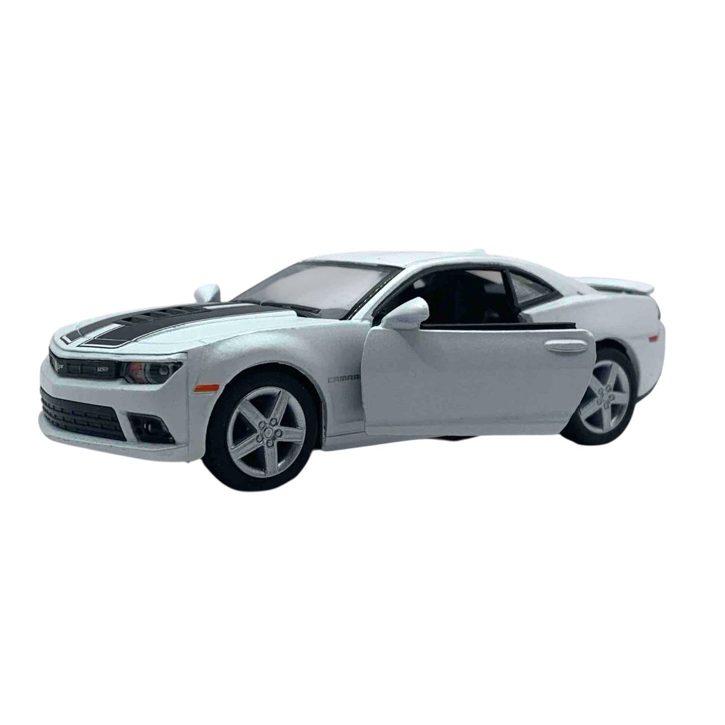 Chevrolet Camaro Blanco con Rayas Negro - Mediano