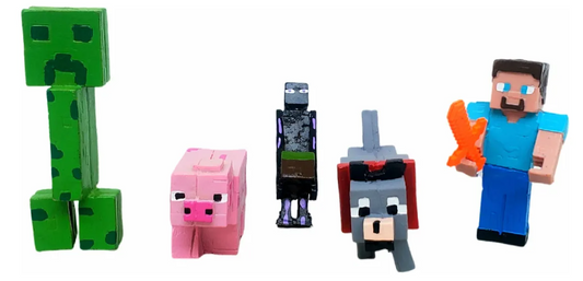 Set Minecraft Slenderman 5 pz M6