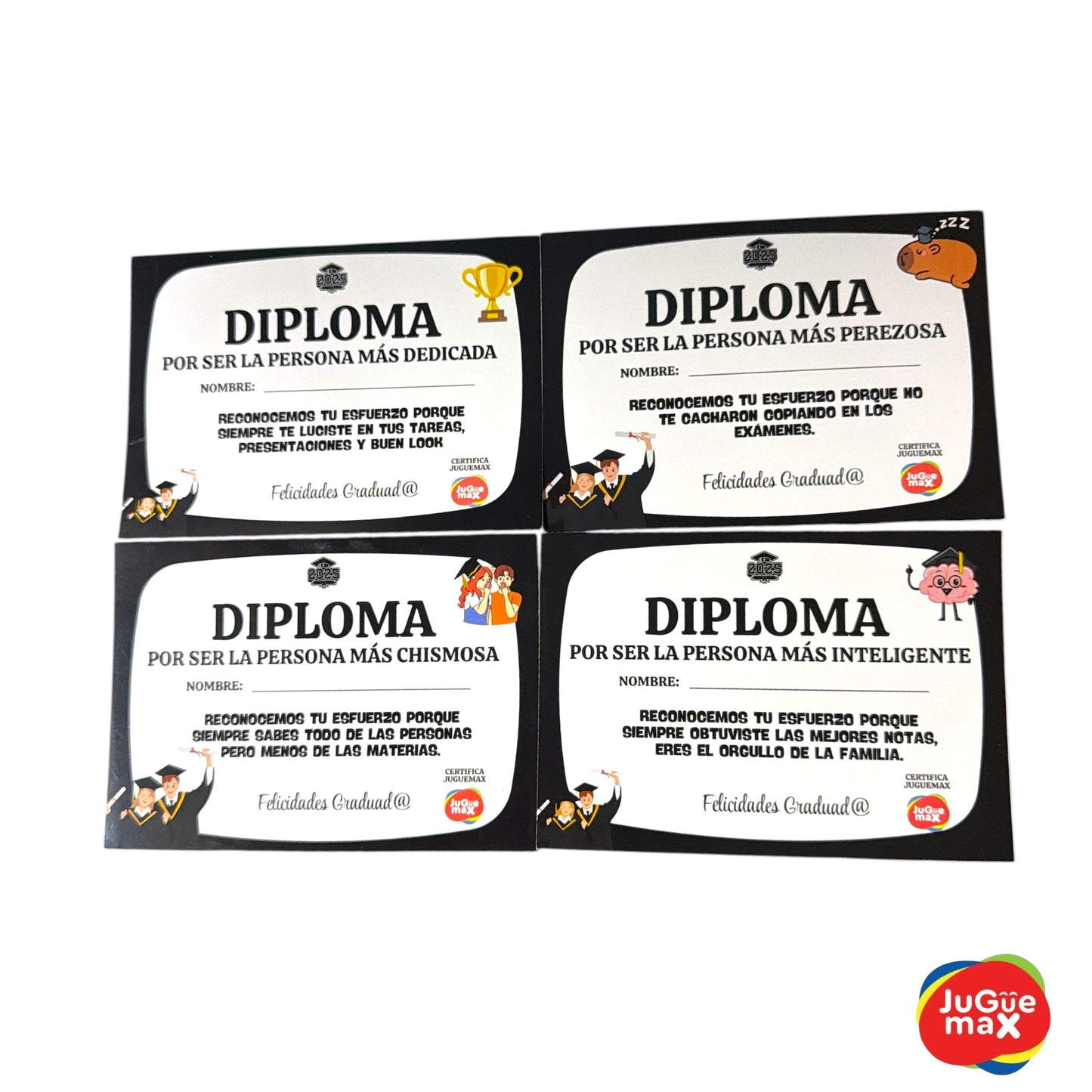 Kit graduación (diploma y birrete)