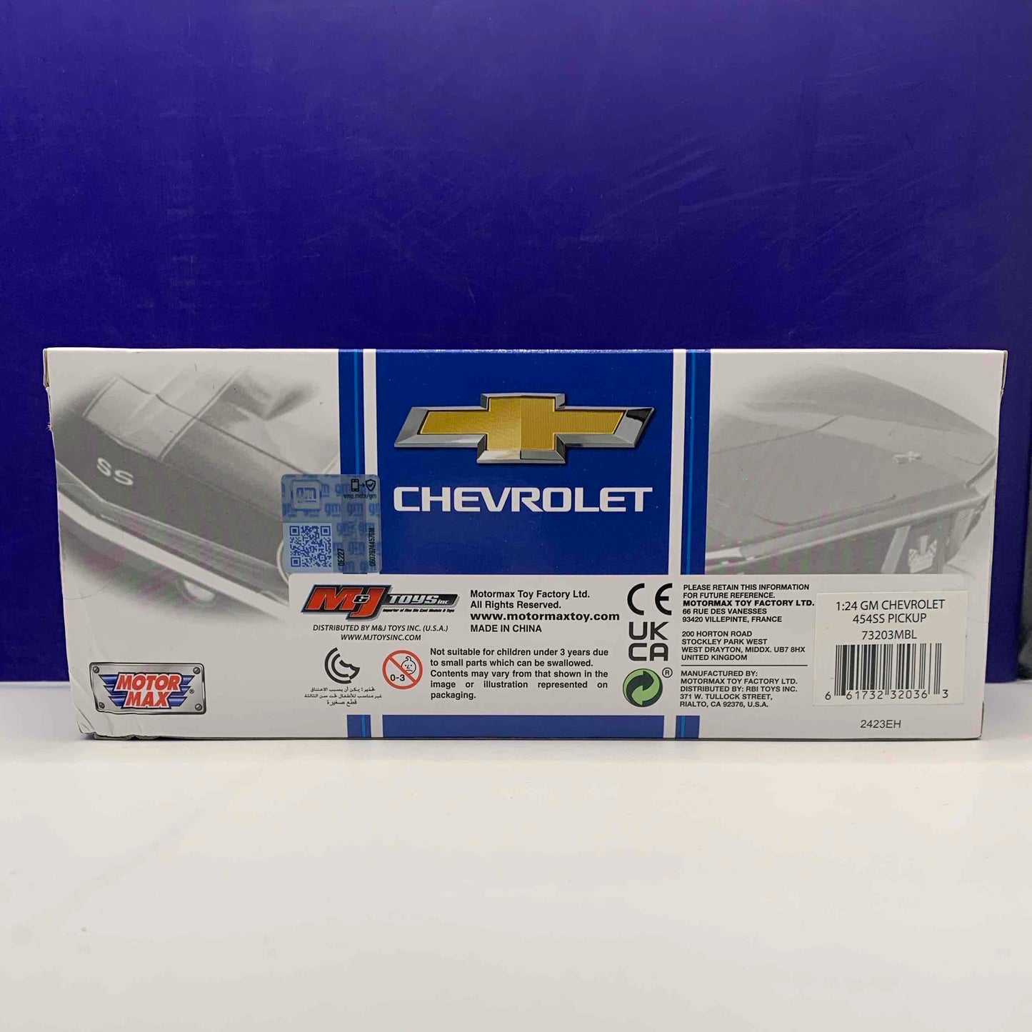 1992 CHEVROLET 454 SS TM PICKUP (Azul)