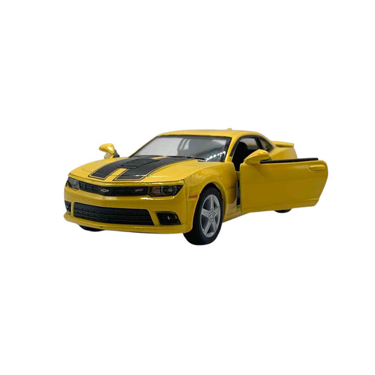 Chevrolet Camaro 2014 Amarillo con Rayas Negras - Mediano