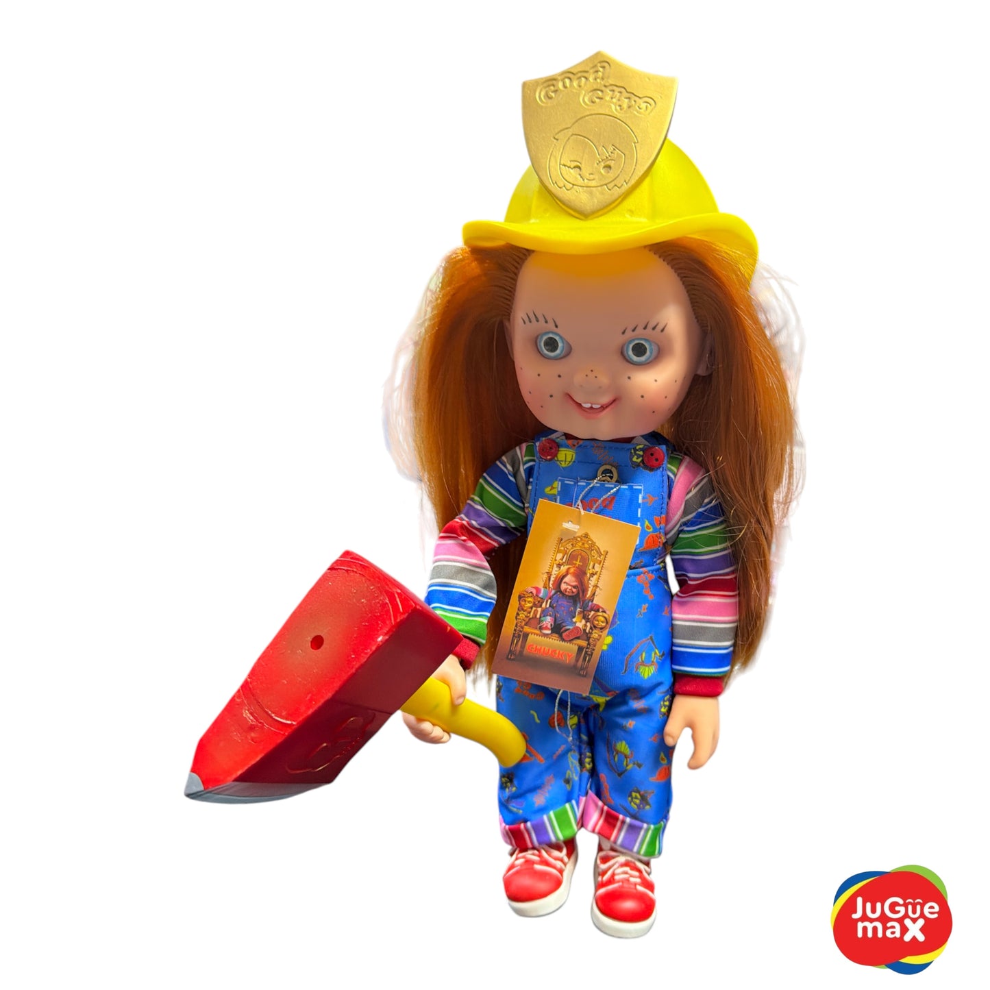 Chucky con casco/ Chucky