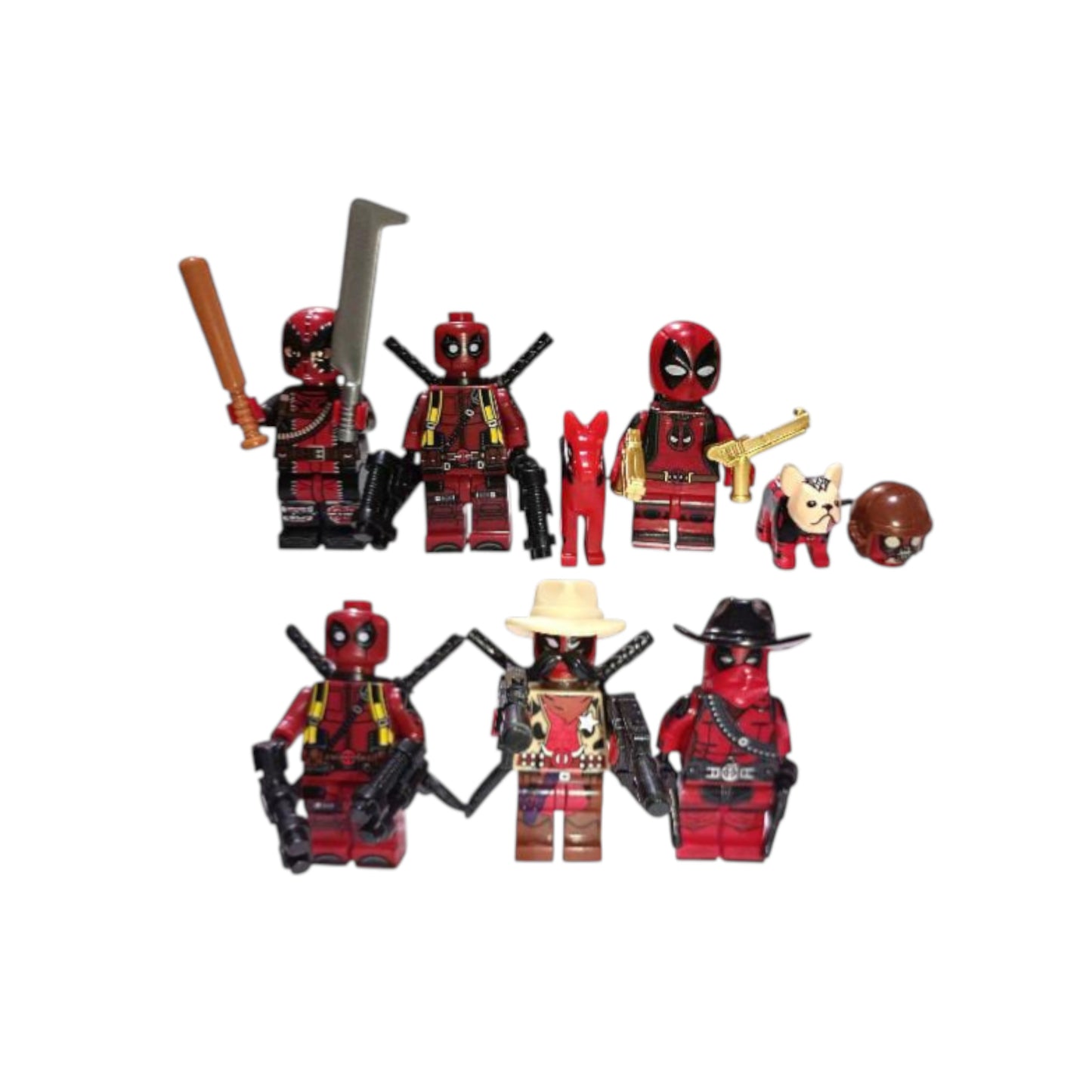 LEG DeadPool clásico 70 (venta por 1 pieza)