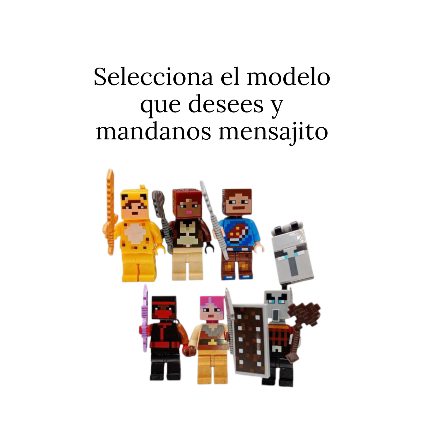LEG Minecraft Básicos 50 (venta por 1 pieza)
