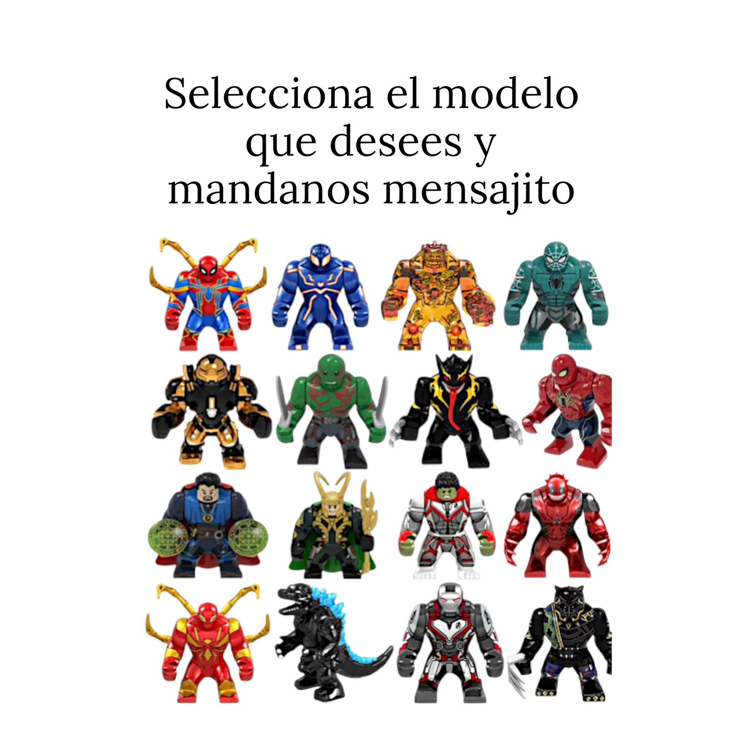 LEG Superhéroes Big Figure 120 (venta por 1 pieza)
