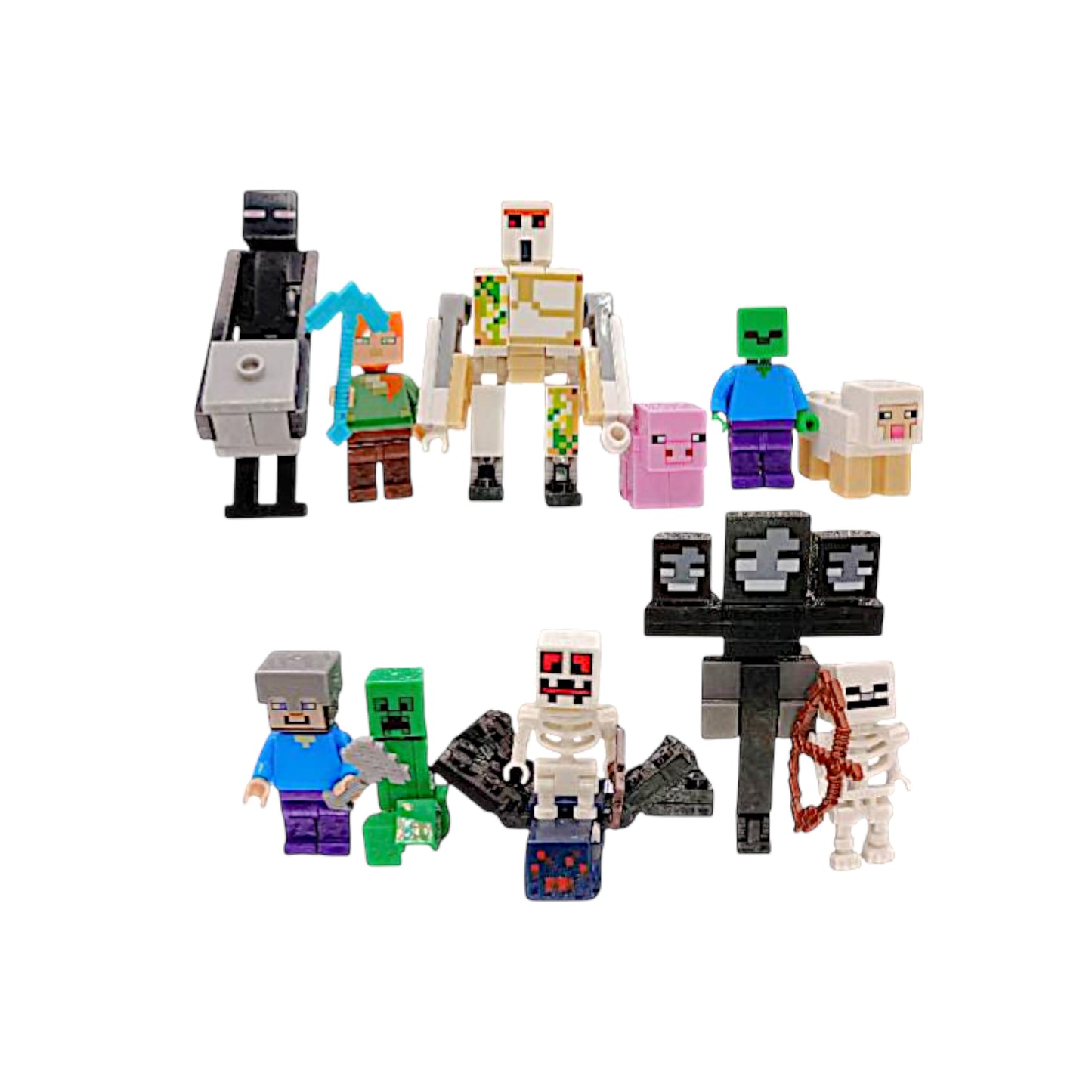 LEG Minecraft en set 100 (venta por 1 pieza)