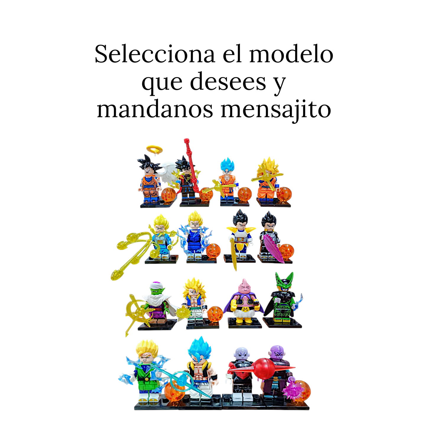 LEG Dragon Ball Z ediciones especiales 80 (venta por 1 pieza)