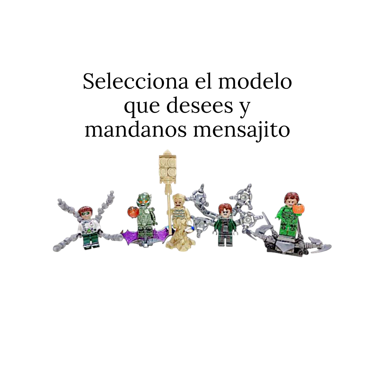 LEG Enemigos de Spider-Man 80 (venta por 1 pieza)