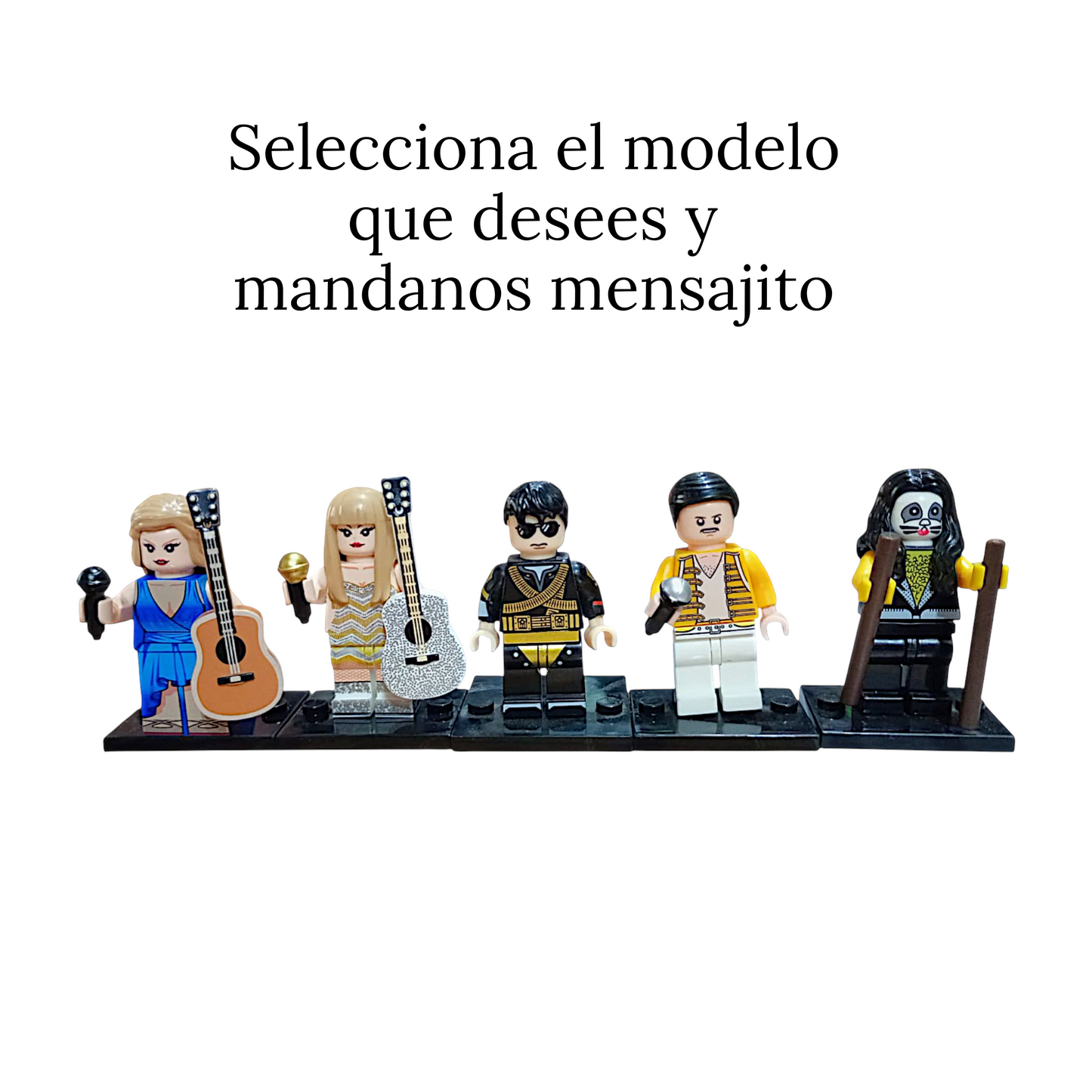 LEG Cantantes variados  70 (venta por 1 pieza)