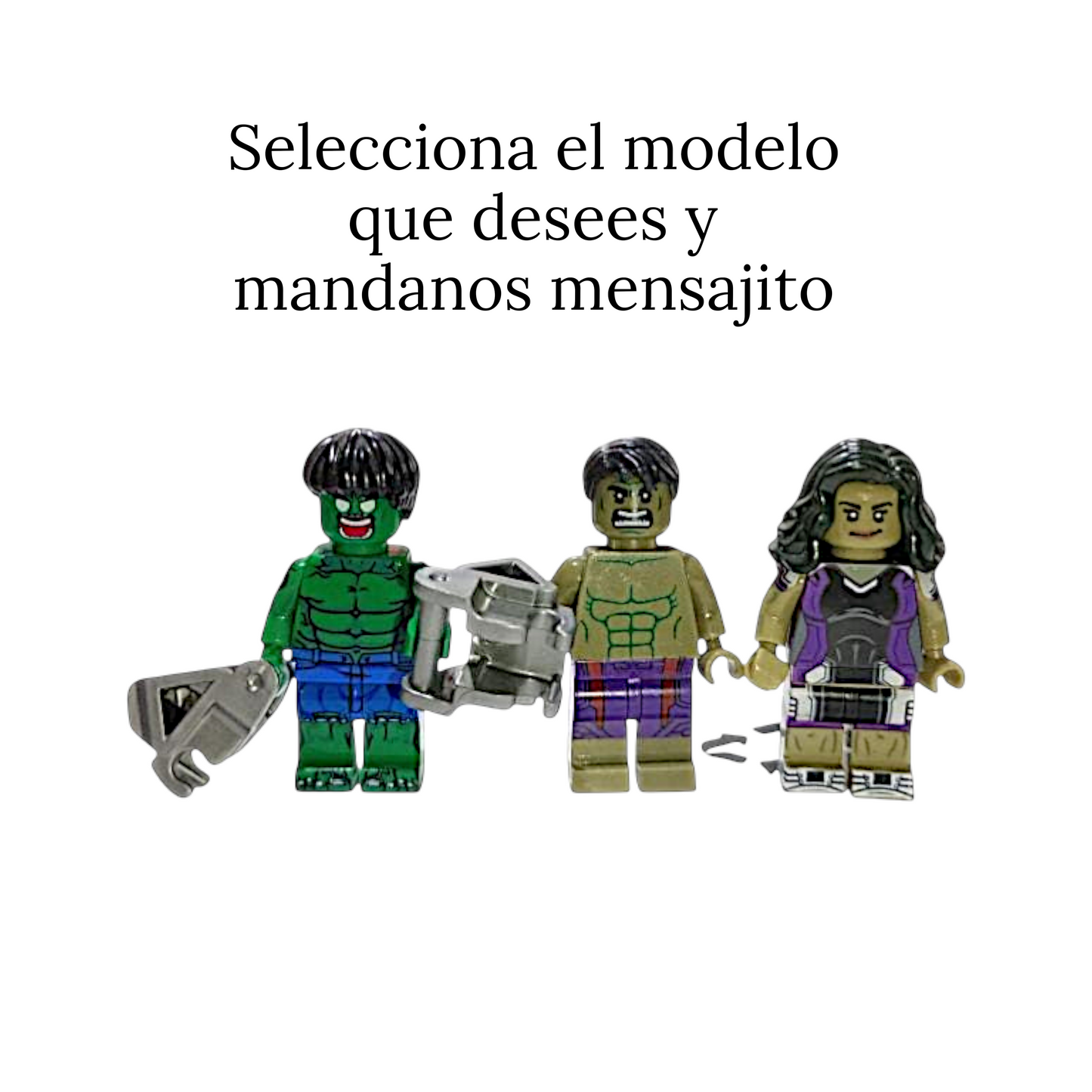 LEG Hulk Varios clásicos 70 (venta por 1 pieza)
