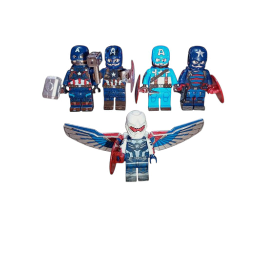 LEG Capitán America clásico 70 (venta por 1 pieza)