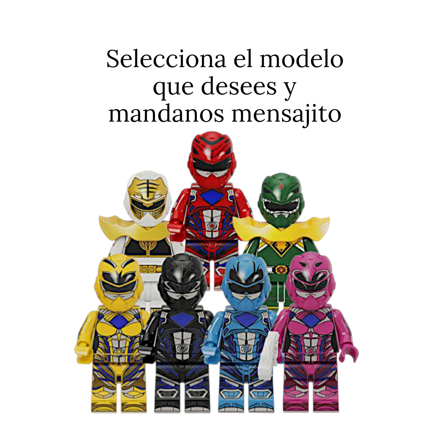 LEG Power Rangers 70 (venta por pieza)