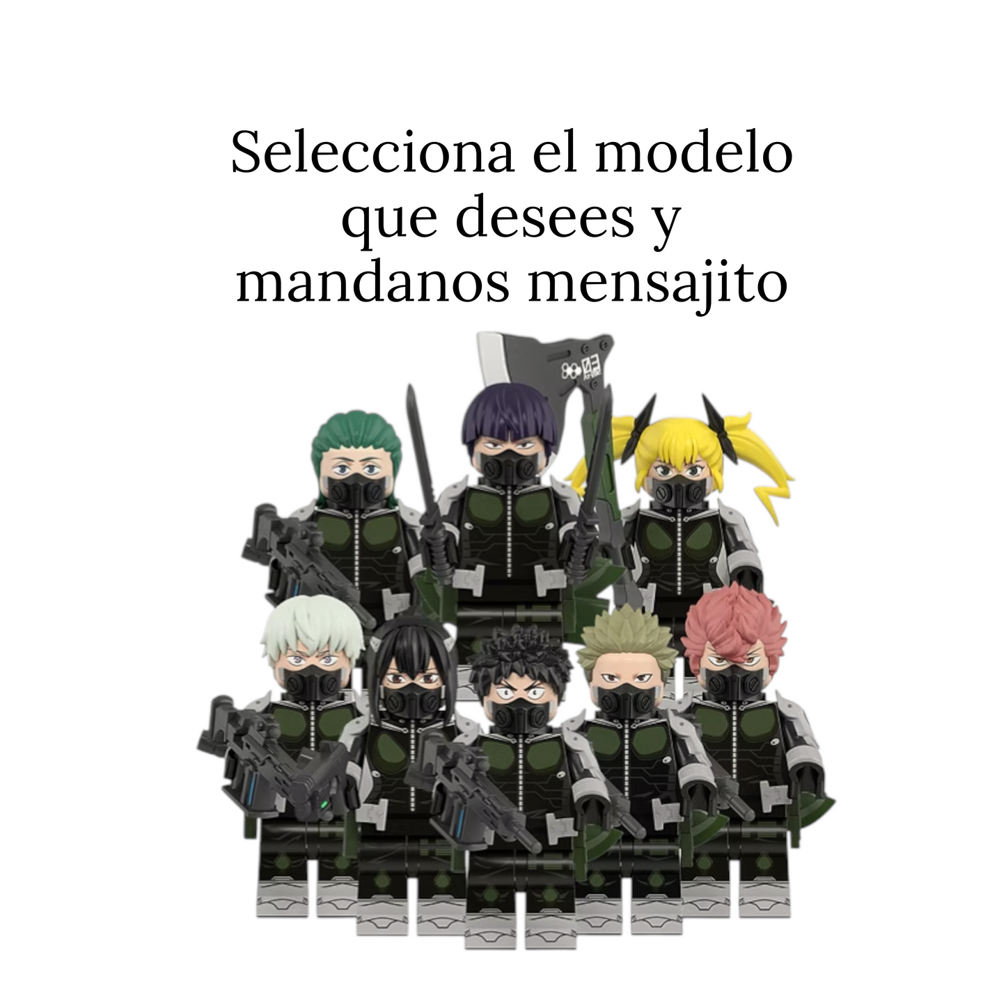 LEG Coleccion Kaiju N.8 620 (venta por pieza)