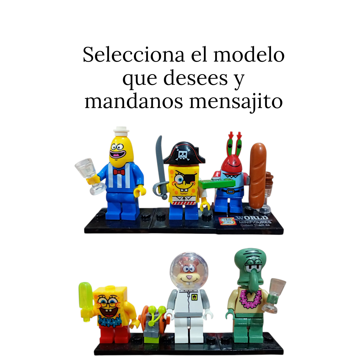 LEG Bob Esponja 70 (venta por 1 pieza)