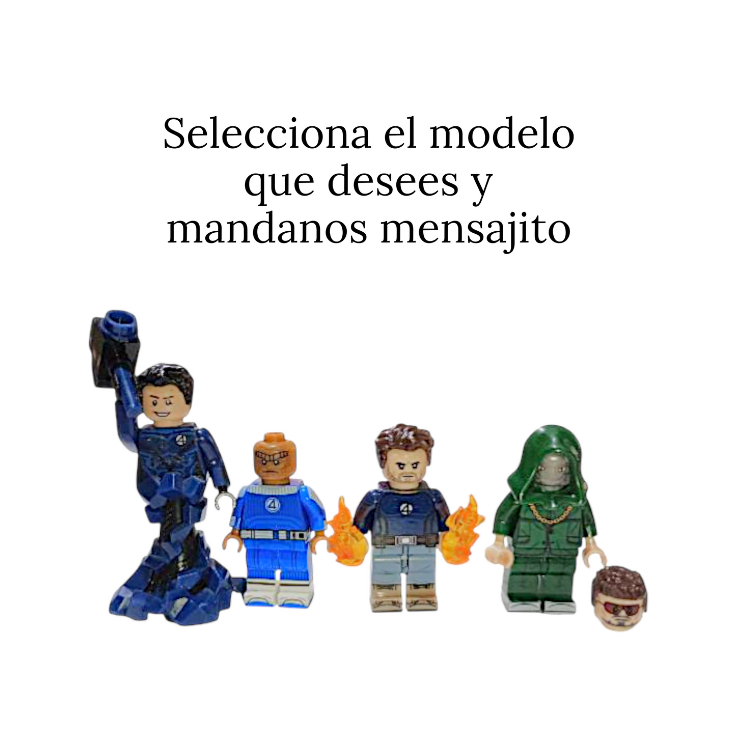 LEG 4 Fantásticos varios  70 (venta por 1 pieza)