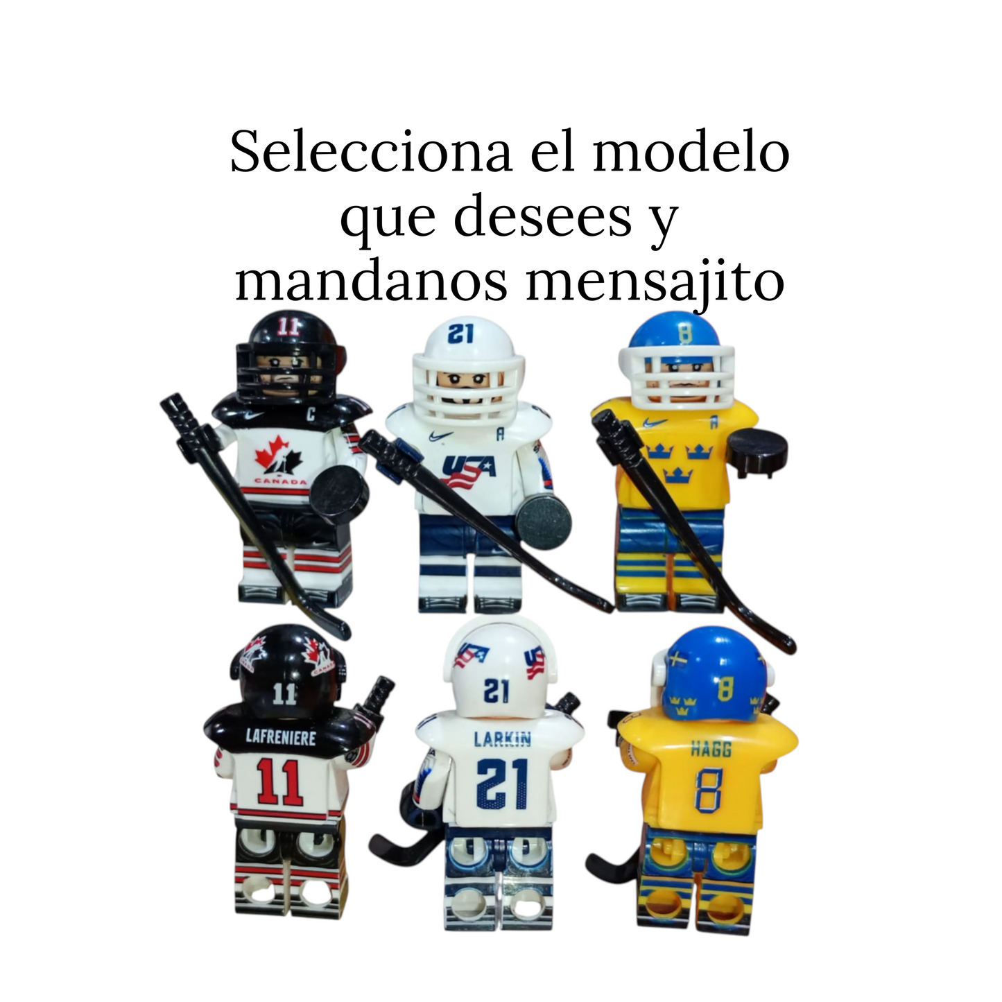 LEG Jugadores de Hockey 50 (venta por 1 pieza)
