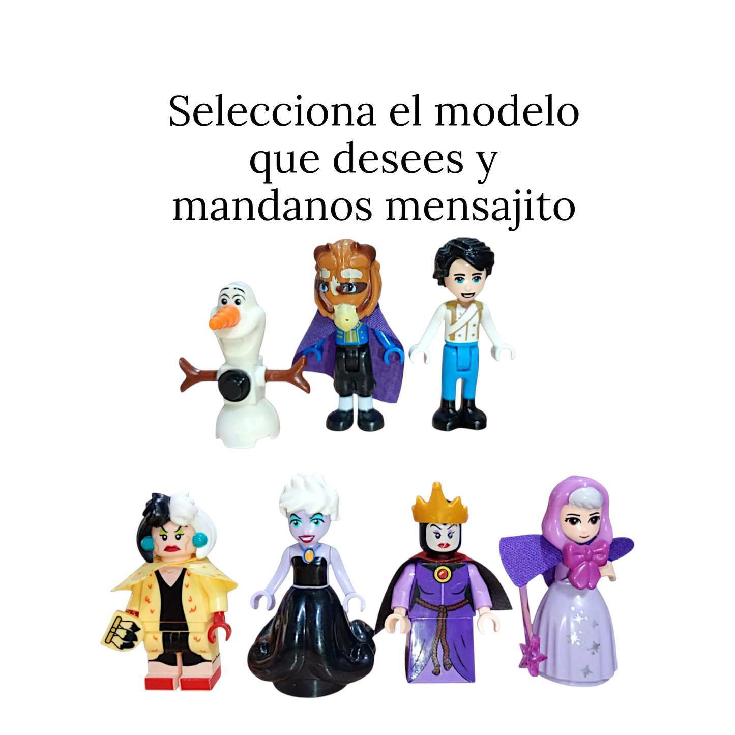 LEG Princesas clásicas 70 (venta por 1 pieza)