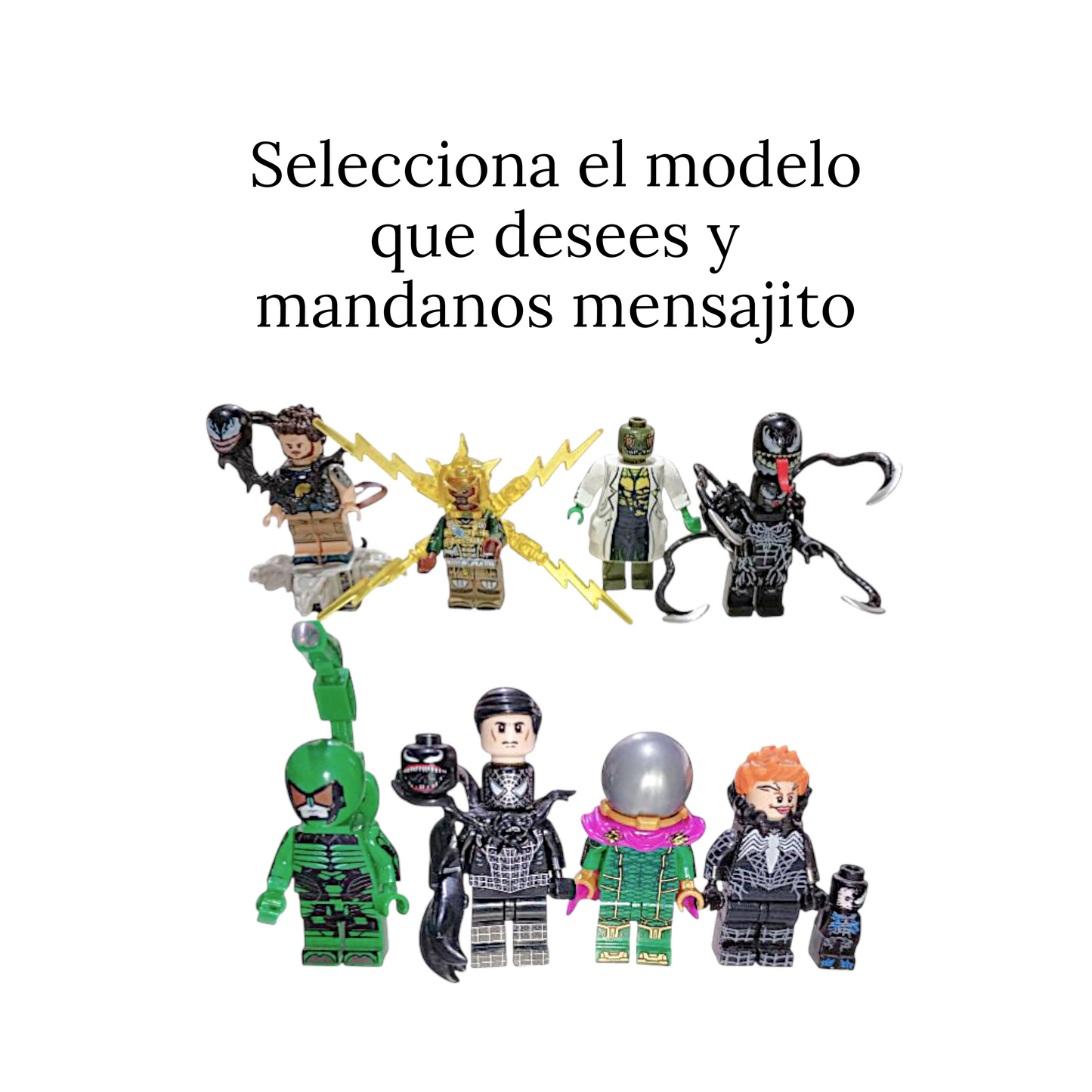 LEG Enemigos de Spider-Man clásicos 70 (venta por 1 pieza)