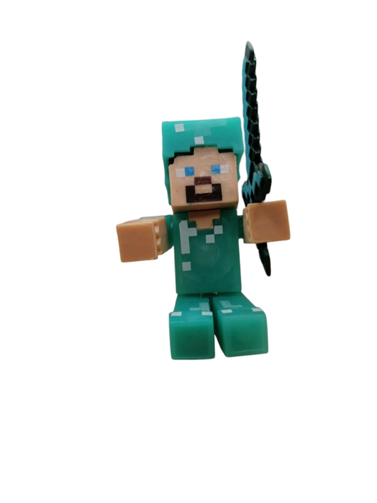 Steve diamante 20cm/ Minecraft