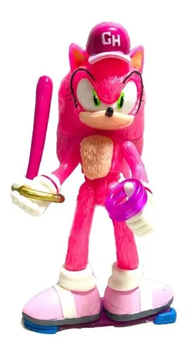 Amy con patineta mediana/ Sonic