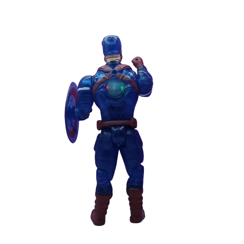 Capitán América grande con luz/ Marvel Héroes