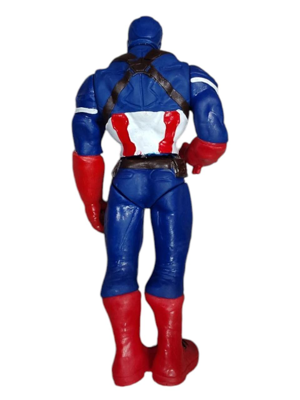 Capitán América articulado vinil/ Marvel Héroes