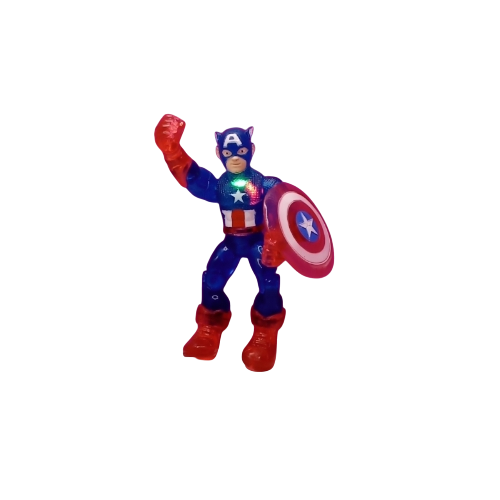 Capitán América patón con luz/ Marvel Héroes