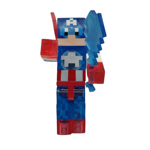 Capitán América chico/ Minecraft