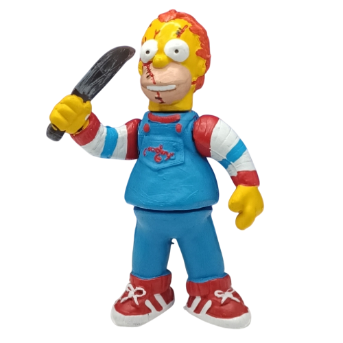 Homero Chucky/ Los Simpson en parodia