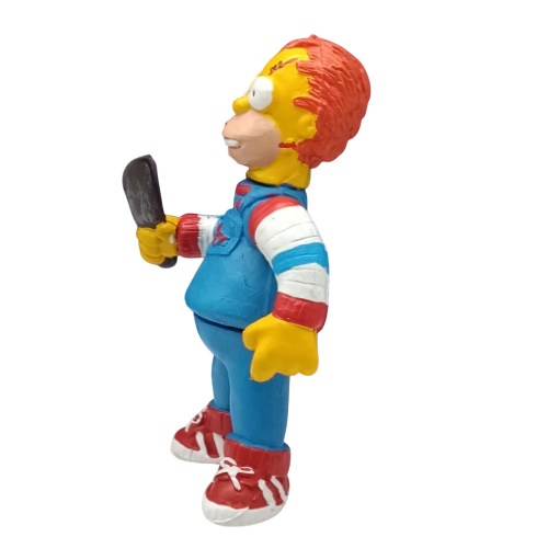 Homero Chucky/ Los Simpson en parodia