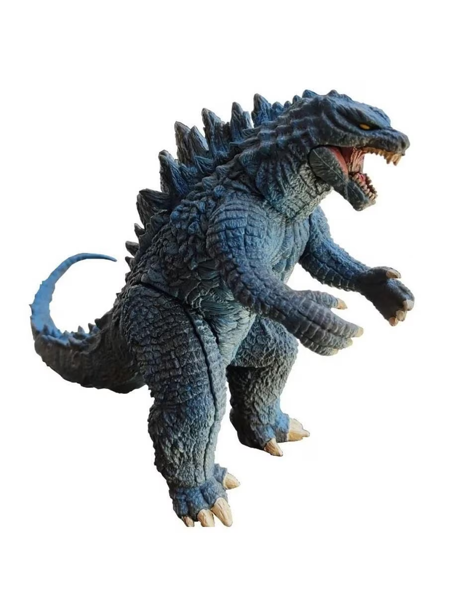 Godzilla azul articulado fino/ The King Kong vs Godzilla