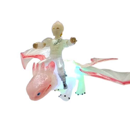 Furia Luminosa mediana c/luz / Como Entrenar a tu Dragòn