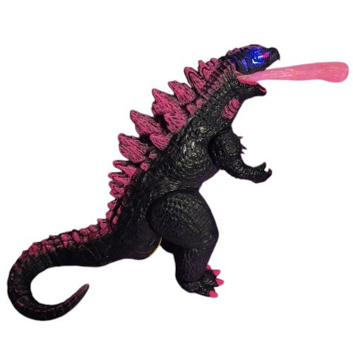 Godzilla nuevo con flama rosa/ The King Kong vs Godzilla