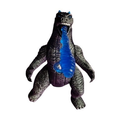 Godzilla azul mediano con flama/ The King Kong vs Godzilla