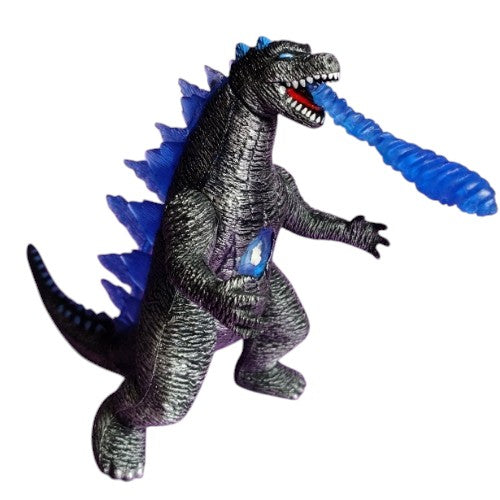 Godzilla azul mediano con flama/ The King Kong vs Godzilla