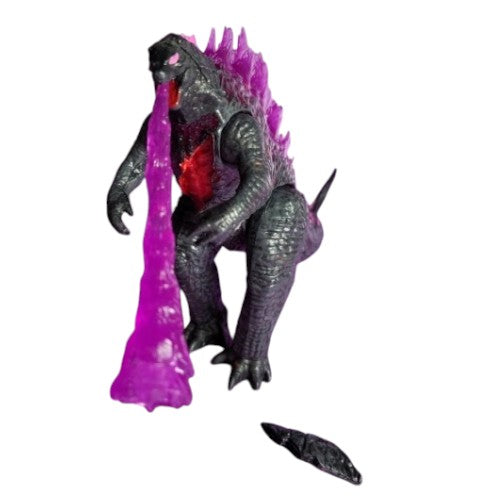 Godzilla rosa chico con flama/ The King Kong vs Godzilla