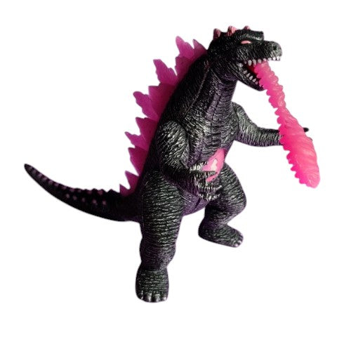 Godzilla rosa flama mediano/ The King Kong vs Godzilla