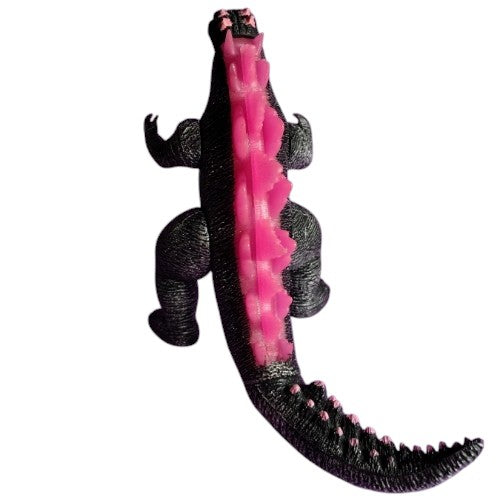 Godzilla rosa flama mediano/ The King Kong vs Godzilla