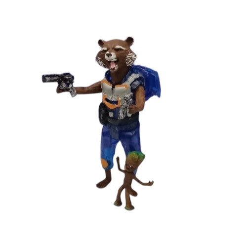 Rocket con Groot/ Marvel Héroes