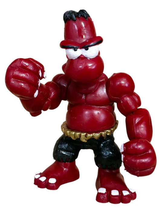 Homero Hulk Rojo/ Los Simpson en parodia