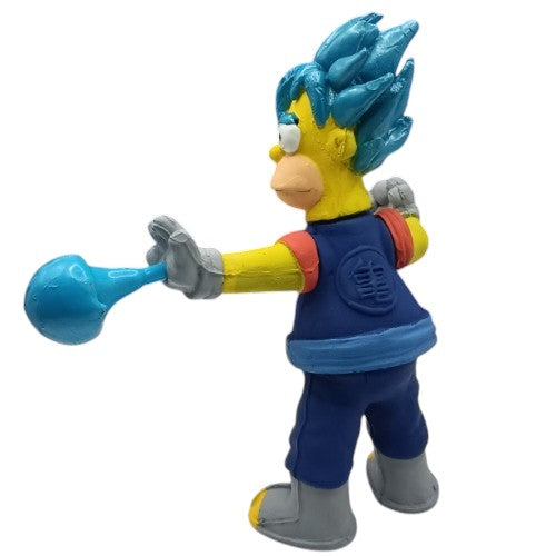 Homero Goku/ Los Simpson en parodia