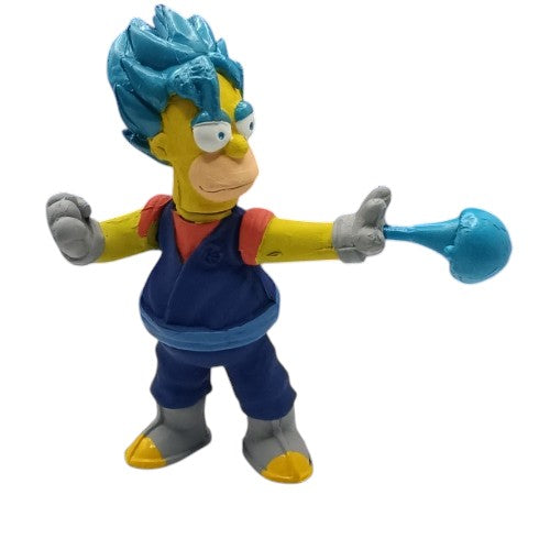 Homero Goku/ Los Simpson en parodia