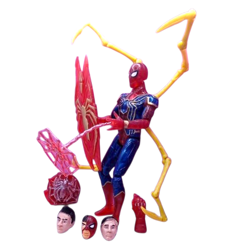 Iron Spider con 4 cabezas/ Marvel Héroes