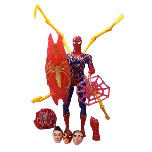 Iron Spider con 4 cabezas/ Marvel Héroes